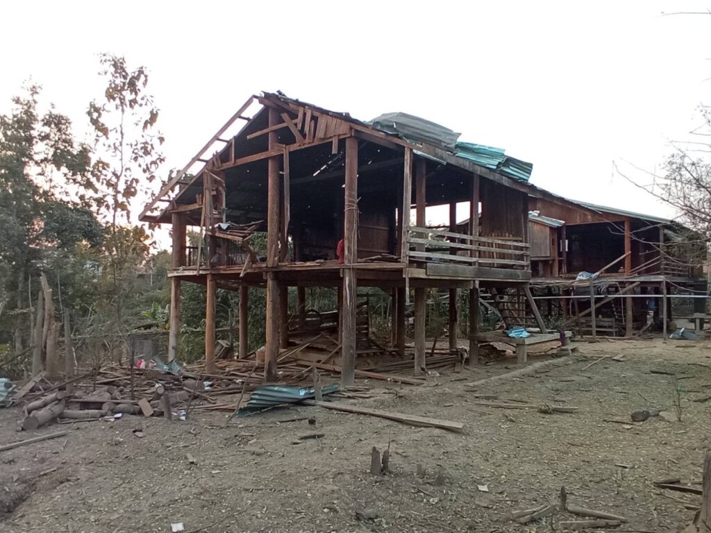 စစ်ကောင်စီတပ်လေကြောင်းကဗုံးကျဲခဲ့တဲ့မိုးတားရွာမှဒေသခံတစ်ဦးနှင့် မေးမြန်းခန်း