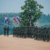 (ဟားခါး CDF မှ ရဲဘော်များအား တွေ့ရစဉ်)