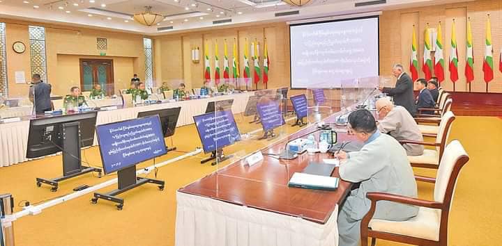 (အာဏာသိမ်းစစ်ကောင်စီနှင့် တွေ့ဆုံဆွေးနွေးသော အဖွဲ့အစည်းများအား တွေ့ရစဉ်)