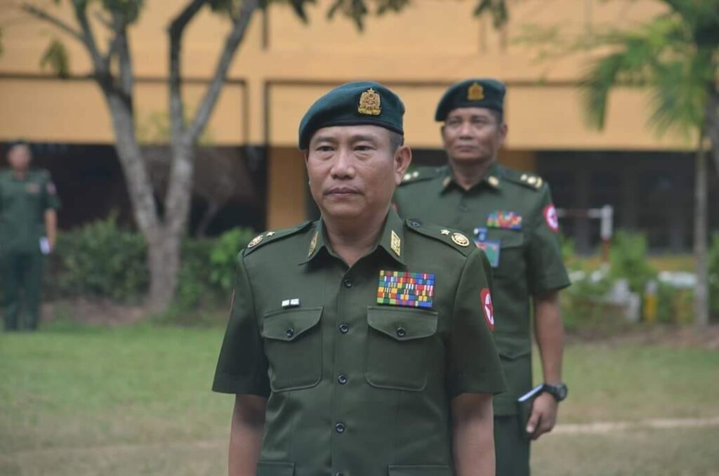 ဒုတိယဗိုလ်ချုပ်ကြီးသက်ပုံ။