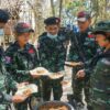 ဒေါနစစ်ကြောင်းမှရဲဘော်များ ဗိုလ်ချုပ်အောင်ဆန်းမွေ့နေ့ပွဲ ကျင်းပ