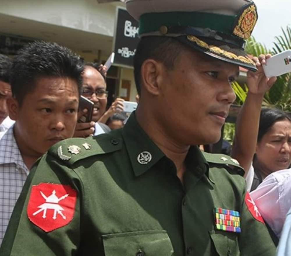 ရန်ကုန်တိုင်းစစ်ကောင်စီစီးပွါးရေးဝန်ကြီး မျိုးမြင့်အောင်
