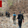 သရက်ခရိုင် PDF တပ်ရင်း (၄) Eagle Forceမှ ရဲဘော်များအား တွေ့ရစဥ်၊ ဓာတ်ပုံ - Eagle Force