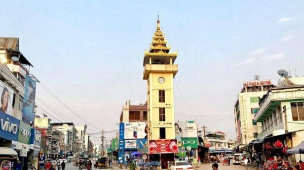 မူဆယ်မြို့လယ် တစ်နေရာအား တွေ့ရစဉ်၊ ဓာတ်ပုံ - CJ