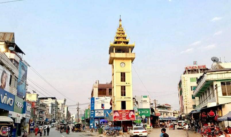 မူဆယ်မြို့လယ် တစ်နေရာအား တွေ့ရစဉ်၊ ဓာတ်ပုံ - CJ