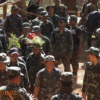 ကရင်နီအမျိုးသားများကာကွယ်ရေးတပ်(KNDF)တပ်ရင်း - ၃မှ ရဲဘော်များအား တွေ့ရစဥ်၊ ဓာတ်ပုံ - KNDF