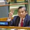 လွန်ခဲ့သည့် ၂ နှစ်က သံအမတ်ကြီးဦးကျော်မိုးထွန်း ကုလညီလာခံ၌ မြန််မာပြည််သူများနှင့်အတူ ရပ်တည်ခဲ့မှုကို NUG နိုင်ငံခြားရေးဝန်ကြီး ချီးကျူးဂုဏ်ပြု