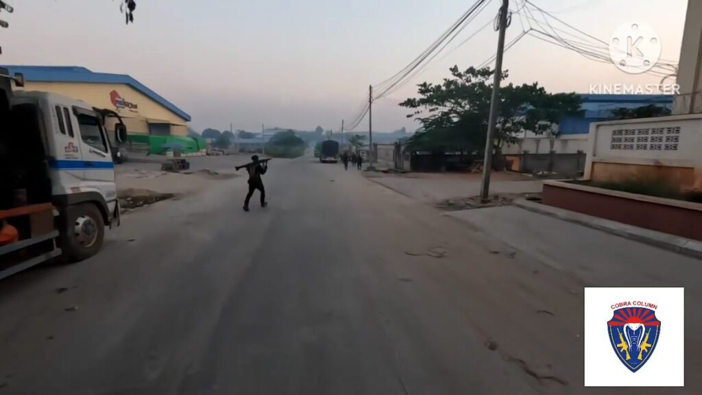မြဝတီကုန်သွယ်ရေးဇုန်တိုက်ခိုက်မှု ကော်ဘရာစစ်ကြောင်းတပ်ခွဲ(၅)မှ ရဲဘော် ၂၀ခန့်ဖြင့်သာ စစ်ဆင်ရေးပြုလုပ်