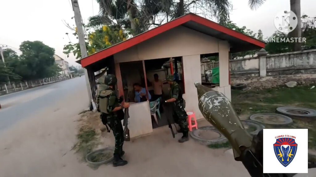 မြဝတီကုန်သွယ်ရေးဇုန်တိုက်ခိုက်မှု ကော်ဘရာစစ်ကြောင်းတပ်ခွဲ(၅)မှ ရဲဘော် ၂၀ခန့်ဖြင့်သာ စစ်ဆင်ရေးပြုလုပ်
