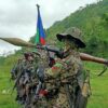 (မြန်မာ-ထိုင်းနယ်စပ်တနေရာတွင် ဖွဲ့စည်းလိုက်သည့် ပအိုဝ်းတပ်ဖွဲ့ (Paoh Armed Force)က စစ်ရေးလေ့ကျင့်မှု ၂၀၂၂ မေလ ၃၁ရက်က ထုတ်ပြန်အသိပေးထားစဉ်။ ဓာတ်ပုံ- PAF)