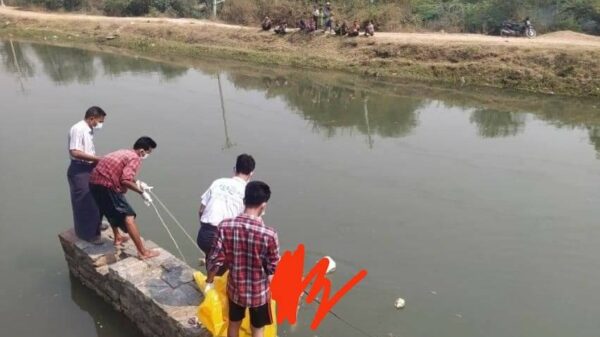 မန္တလေး ဆည်တော်ကြီးမြောင်းထဲမှာ ဦးခေါင်းပြတ်နေတဲ့အလောင်းတွေ့
