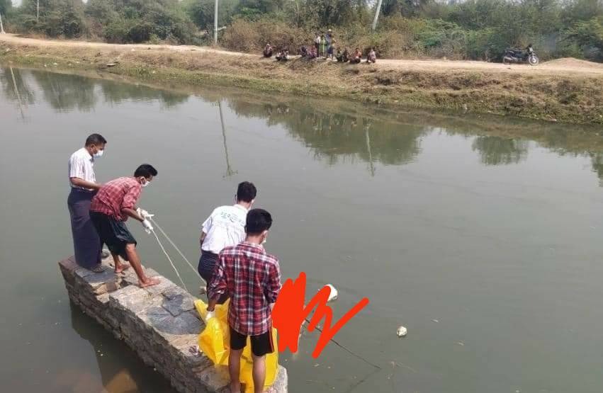 မန္တလေး ဆည်တော်ကြီးမြောင်းထဲမှာ ဦးခေါင်းပြတ်နေတဲ့အလောင်းတွေ့