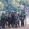 ((၇၄)ကြိမ်မြောက် ကရင်နီအခြေခံစစ်သင်တန်း ပိတ်ပွဲအခမ်းအနားကို ကရင်နီတပ်မတော် (KA)က ၂၀၂၂ အောက်တိုဘာ၂၂ ရက်တွင် ပြုလုပ်နေစဥ်။ ဓာတ်ပုံ - KA)