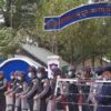 (မုံရွာအကျဥ်းထောင်ရှေ့ရှိ စစ်ကောင်စီလက်ပါးစေရဲများအား တွေ့ရစဥ်။ ဓာတ်ပုံ - CJ)