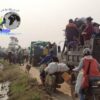 (စစ်​ဘေး​ရှောင်ပြည်သူအများဆုံးဖြစ်​သောစစ်ကိုင်းတိုင်းမှပြည်သူများ စစ်တပ်စစ်​ကြောင်းထိုး၍ ထွက်​ပြေး​နေကြရစဥ်။ဓါတ်ပုံ-ခင်ဦးသတင်းမှန်ပြန်ကြား​ရေး)