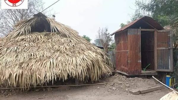 (အလုံးရေ ၅၀၀ မြောက်နေအိမ်အား တွေ့ရစဥ်။ ဓါတ်ပုံ-S&C)