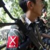 (ကချင်ပြည်နယ် တစ်နေရာတွင် KIA တပ်သားများအား ၂၀၁၃ အောက်တိုဘာက တွေ့ရစဉ်။ ဓာတ်ပုံ - AP)