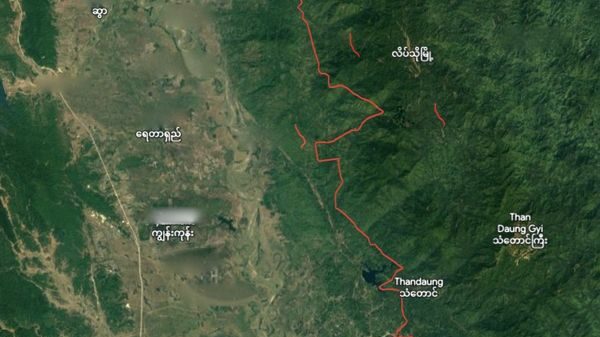 ပဲခူးတိုင်းနဲ့ကရင်ပြည်နယ် အစပ် မှာ တိုက်ပွဲဖြစ်ပွား