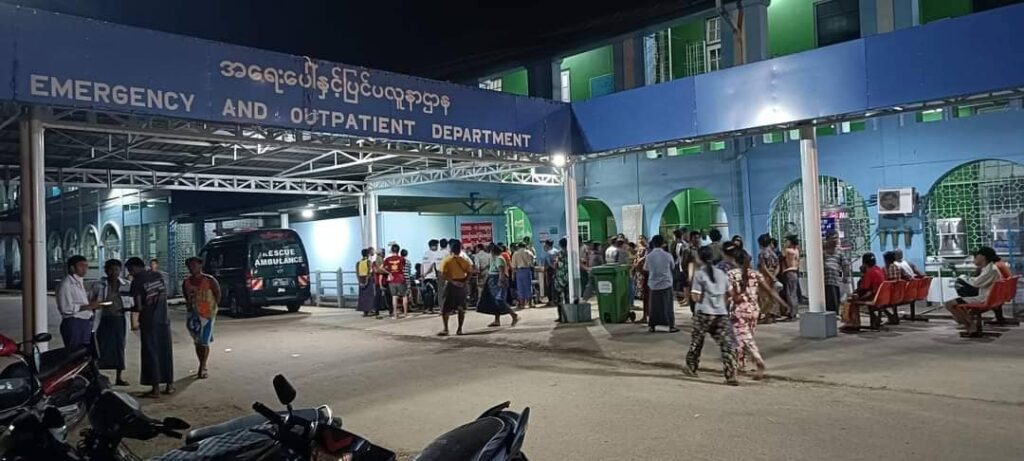 ဓာတ်ပုံ - လေးလေးသန်းအောင် / Facebook