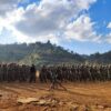 (မန္တ​လေးပြည်သူ့ကာကွယ်​ရေးတပ်မ​တော်(MPDF)မှတပ်ဖွဲ့ဝင်များ နှင့် အမှတ် (၁)စစ်​ဒေသ ၂၀၂၃ ဇန်နဝါရီလ တိုက်ပွဲအ​ခြေအ​နေပြအင်ဖိုဂရပ်။ ဓါတ်ပုံ/အင်ဖိုဂရပ်-MPDF၊NUG-MOD)