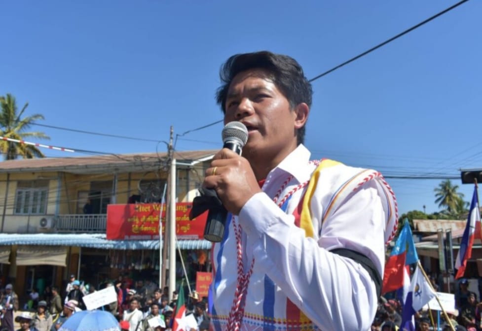 KNDF ဥက္ကဌ ၊ ကရင်နီပြည်နယ်အုပ်ချုပ်ရေးကောင်စီ ဒုဥက္ကဌ ၊NUG ဒုဝန်ကြီး ခွန်းဘီထူး။ ဓါတ်ပုံ- NUG