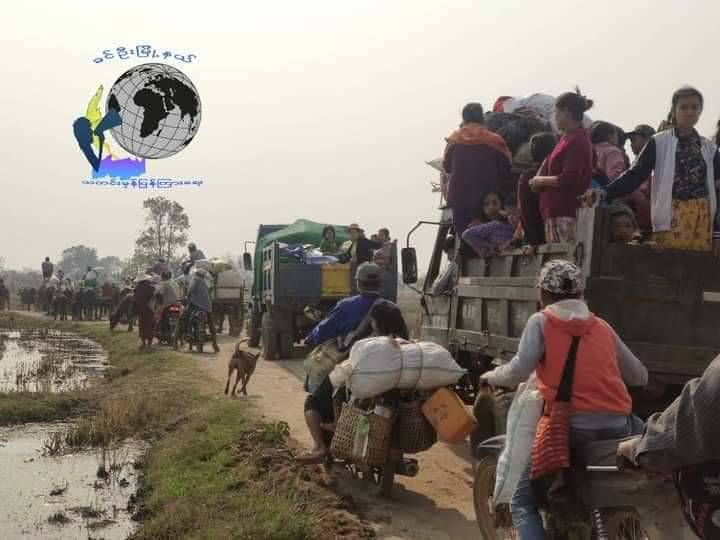 ရွာထဲစစ်တပ်ဝင်လာခြင်း
