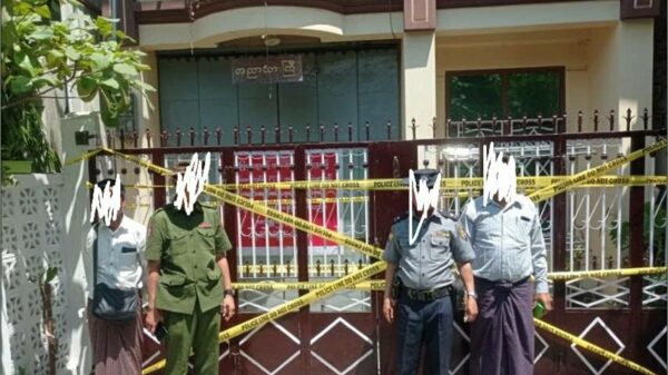 မန္တလေးက အညာသားကြီးအထည်ဆိုင်မိသားစု ဖမ်းခံရပြီး အိမ်ကိုပါ စစ်ကောင်စီချိတ်ပိတ်