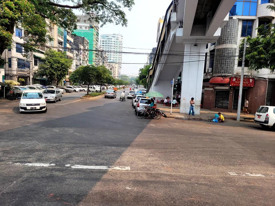 သင်္ကြန်အကြိုနေ့မတိုင်ခင် လုံခြုံရေးတင်းကြပ်ထားတဲ့ရန်ကုန်