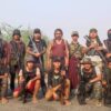 (တိုက်ခိုက်ခဲ့သည့် Zero ပြောက်ကျားတပ်ဖွဲ့ရဲဘော်များအား တွေ့ရစဥ်။ ဓာတ်ပုံ-Zero)