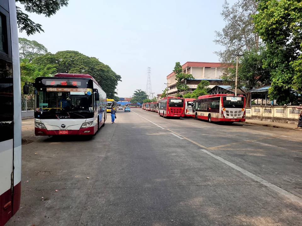 သင်္ကြန်အကြိုနေ့မတိုင်ခင် လုံခြုံရေးတင်းကြပ်ထားတဲ့ရန်ကုန်