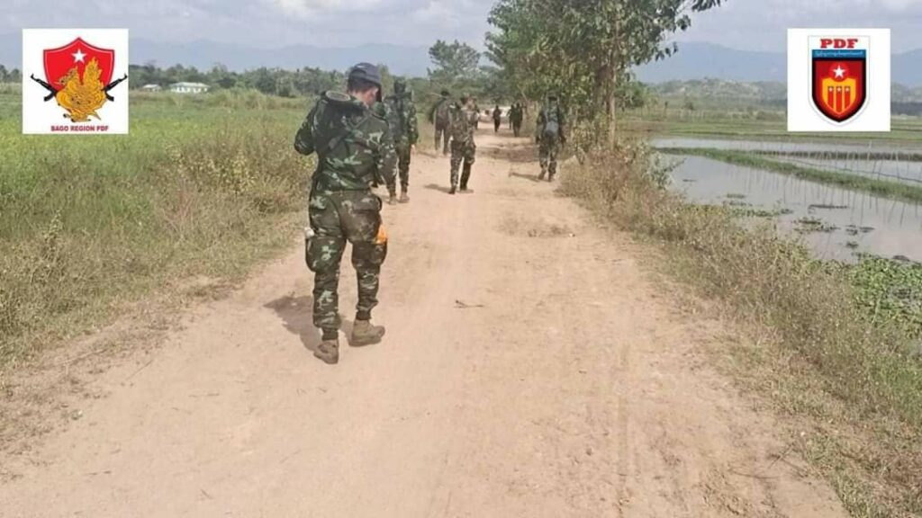 (၃၅၀၁) တပ်ခွဲ(၄)နှင့် KNLA မှ ရဲဘော်များအားတွေ့ရစဉ်။ဓာတ်ပုံ - Gettyimages၊ PDF (3501)