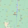 (ပဇီကြီးရွာ အနီးဝန်းကျင်ကို ​Google Mapမြေပုံတွင်​တွေ့ရမှု)