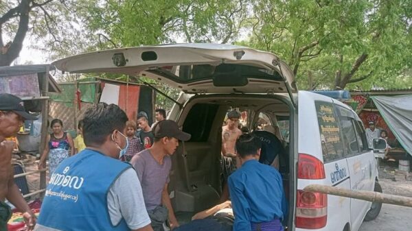 နေ့အပူချိန်မြင့်တက်နေချိန် မန္တလေးမှာအမျိုးသားတစ်ဦး လဲကျသေဆုံး