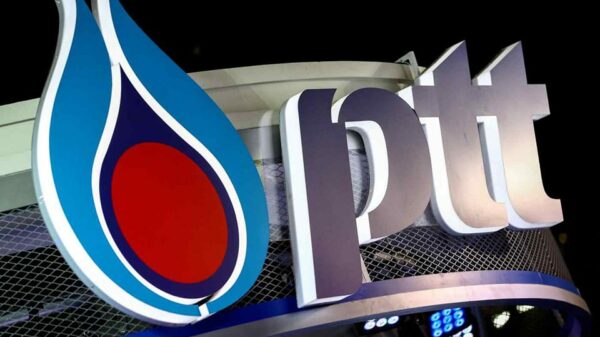 (PTTEP ၏ လုပ်ငန်း အမှတ်တဆိပ်။ဓါတ်ပုံ-ရိုက်တာ)