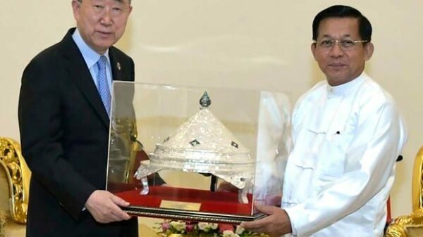 အကြမ်းဖက်မှုများ ချက်ချင်းရပ်တန့်​ရေး၊ အာဆီယံဘုံဆုံးဖြတ်ချက် ၅ ရပ်ကို အ​ကောင်အထည်​ဖော်ရန် ဘန်ကီမွန်း တိုက်တွန်း