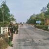 (မြိတ်-တနင်္သာရီ-ဘုတ်ပြင်းလမ်းတွင် လုံခြုံ​ရေး​ဆောင်ရွက်​နေ​သော PDF များ (ပုံအ​ဟောင်းဖြစ်ပါသည်)။ ဓါတ်ပုံ-တနင်္သာရီတိုင်း ပြည်သူ့ကာကွယ်ရေးတပ်ဖွဲ့)