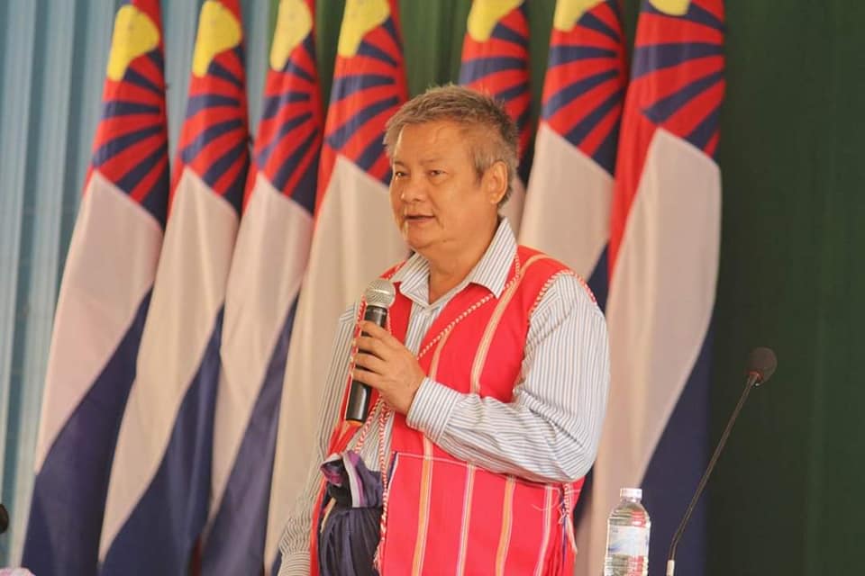 KNU ဒုဥက္ကဋ္ဌအဖြစ်​ရွေး​ကောက်ခံရ​သော ပဒိုစောဆဲဂေ။ ဓါတ်ပုံ-ကရင်အမျိုးသားမီဒီယာ