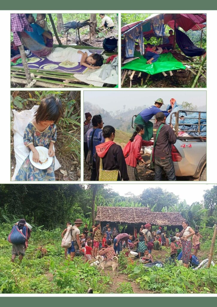စစ်ဘေးရှောင်တွေဆီ အထောက်အပံ့ပို့ရာတွင် လမ်းခရီးတွင်အနှောက်ယှက်ကြုံနေရ