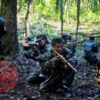 (CDF(Matupi) Battalion - 1​၏ (၅)ကြိမ်မြောက် အခြေခံစစ်သင်တန်းနှင့် လက်နက်ငယ်သင်တန်းတစ်ခုတွင် တွေ့ရသော ရဲဘော်များ။ ဓာတ်ပုံ - CDF မတူပီ)
