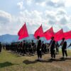 (မြိတ်ခရိုင် PDF တပ်ရင်း (၁) Palaw People's Defence Forceမှ ရဲဘော်များ စစ်ရေးလေ့ကျင့်နေစဉ်။ ဓာတ်ပုံ - PPDF)