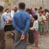 (မကွေးတိုင်း၊ ဂန့်ဂေါခရိုင်အတွင်းရှိ စစ်ဘေးဒုက္ခသည်များအား ၂၀၂၂ ဧပြီ ၂၅ ရက်က တွေ့ရစဉ်။ဓာတ်ပုံ - ယောဒေသလုံးဆိုင်ရာစစ်ဘေးရှောင်ပြည်သူများကူညီရေး ကော်မတီ)