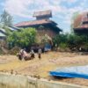 (ဆင်ဖြူကျွန်းမြို့ပေါ်တွင် ရေများကျဆင်းသွားပြီးနောက် တွေ့ရစဥ်။ ဓာတ်ပုံ-Cj)