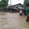(ဆင်ဖြူကျွန်းမြို့ပေါ်နှင့် ကျေးရွာများ ​မေ ၁၄ ရက်ကရေကြီးရေလျှံမှုဖြစ်ပွားနေစဥ်။ ဓာတ်ပုံ - CJ)