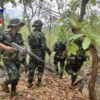 (ဒီးမော့ဆို အရှေ့ဘက်ခြမ်းနယ်မြေတွင် တိုက်ပွဲဝင်နေသည့် KNDF ရဲဘော်များအား တွေ့ရစဉ်။ ဓာတ်ပုံ - KNDF)