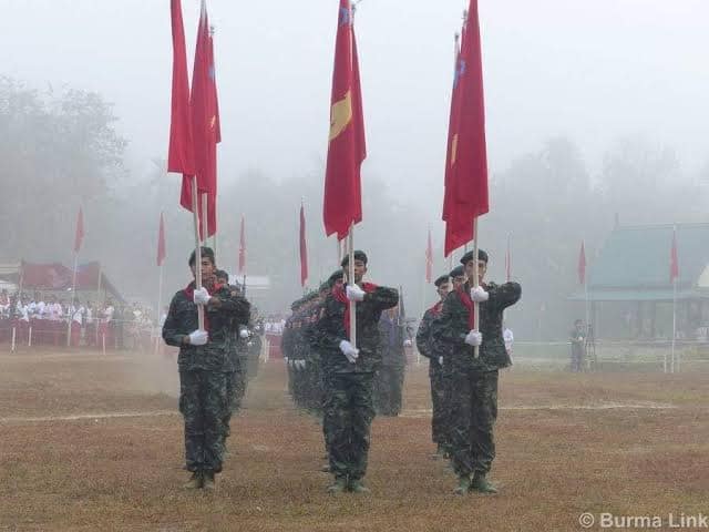( ​နေပြည်​တော်တွင် ၂၀၂၂ ခုနှစ်က အာဏာသိမ်းစစ်​ကောင်စီ​​ခေါင်း​ဆောင်များနှင့်​ဆွေး​နွေးခဲ့​သော မွန်ပြည်သစ်ပါတီမှ ​ခေါင်း​ဆောင်အချို့ / NMSP လက်​အောက်ခံ တပ်ဖွဲ့ဝင်များ။ဓါတ်ပုံ-စစ်​ကောင်စီ /Burma Link )