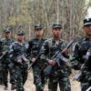 (KNU နှင့် ကျားဖြူစစ်ကြောင်း တပ်ခွဲ(၁)မှ ရဲဘော်များအား တွေ့ရစဉ်။ ဓာတ်ပုံ - KNU၊ကျားဖြူစစ်ကြောင်း)
