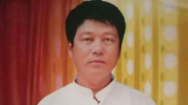 (ဖမ်းဆီးသတ်ဖြတ်ခံရ​သော ဦး​သောင်းရီ ငယ်စဥ်ကပုံ)