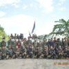 (CNDF/Vakokနှင့် ကလေး(ပကဖ)မှ ရဲဘော်များအား တွေ့ရစဥ်။ ဓာတ်ပုံ - CJ)