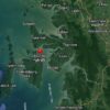(ကျွန်းစုမြို့နယ်ကို Google Map တွင်​တွေ့ရပုံ)