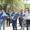 (မြောက်ပိုင်းသုံးဖွဲ့မှ ခေါင်းဆောင်ပိုင်းများအား တွေ့ရစဥ်။ ဓာတ်ပုံ - Mongla News)